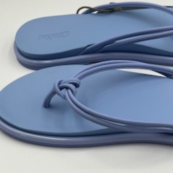NEW Olukai‎ Light Blue AKA Sandals Women’s Thongs Flip Flops Size 9 NWT - Picture 5 of 10